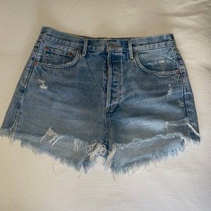 Agolde Parker Vintage Cut Off Shorts
